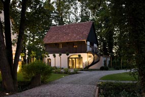 Le batiment du SPA du Domaine de Kaegy