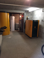 Installation chaudière bois avec ballon thermodynamique