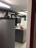 Installation d'un pompe à chaleur à Leymen
